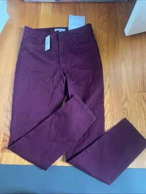 NEW LOFT Skinny Jeans in Plum